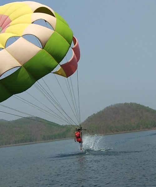 parasailing