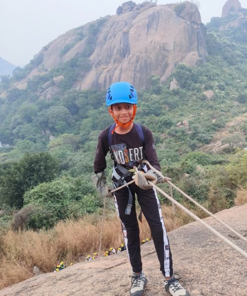 rappelling
